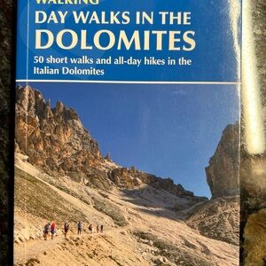 Walking Day Walks in the Dolomites Book